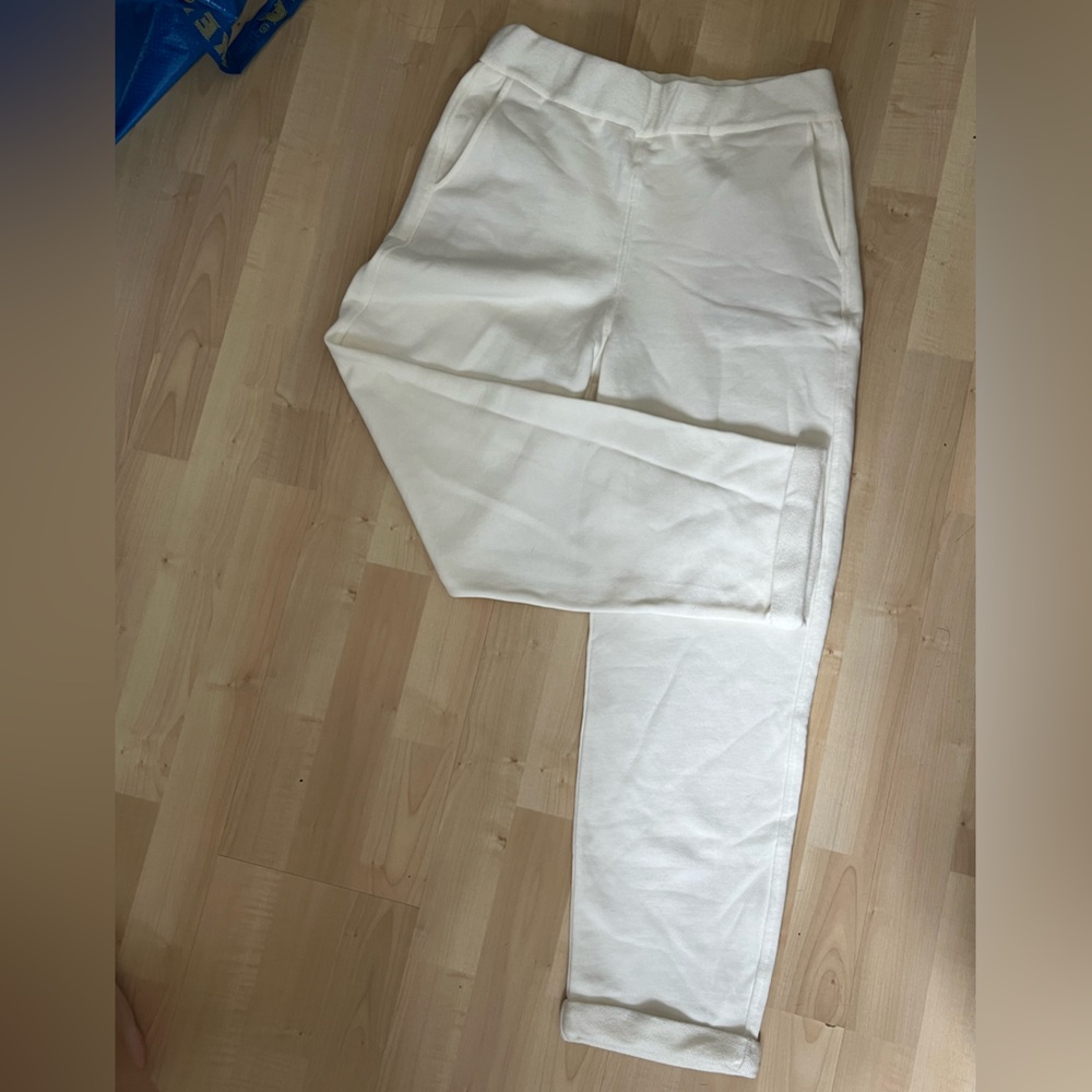 Massimo Dutti Small Cream Joggers